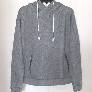Roxy Surf Pullover Hoodie Gray Women’s Size M